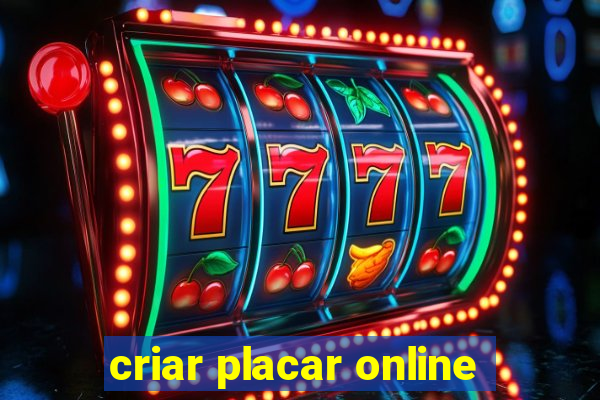 criar placar online